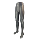 Манекен пластиковий ноги сірий графіт   модель «Юра».